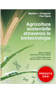 Nuovo libro Agricoltura sostenibile attraverso le biotecnologie